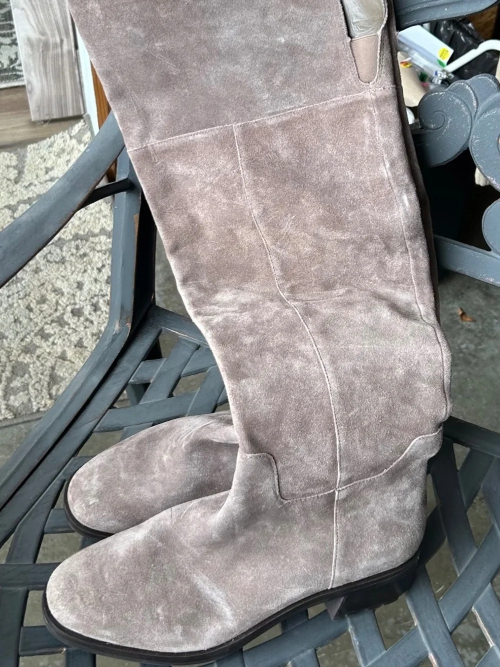 NWT Vince Camuto Suede Over the Knee Boots Size 8.5